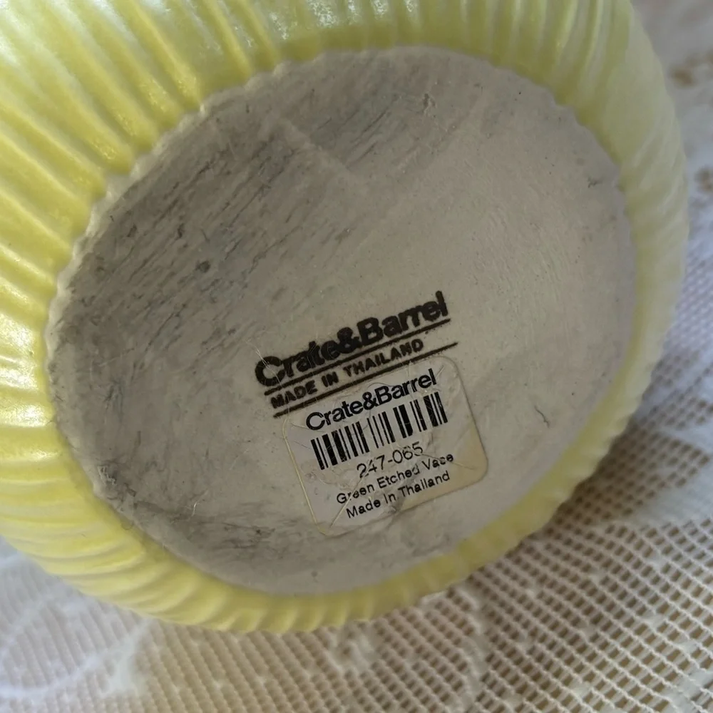 Crate&Barrel excellent yellow